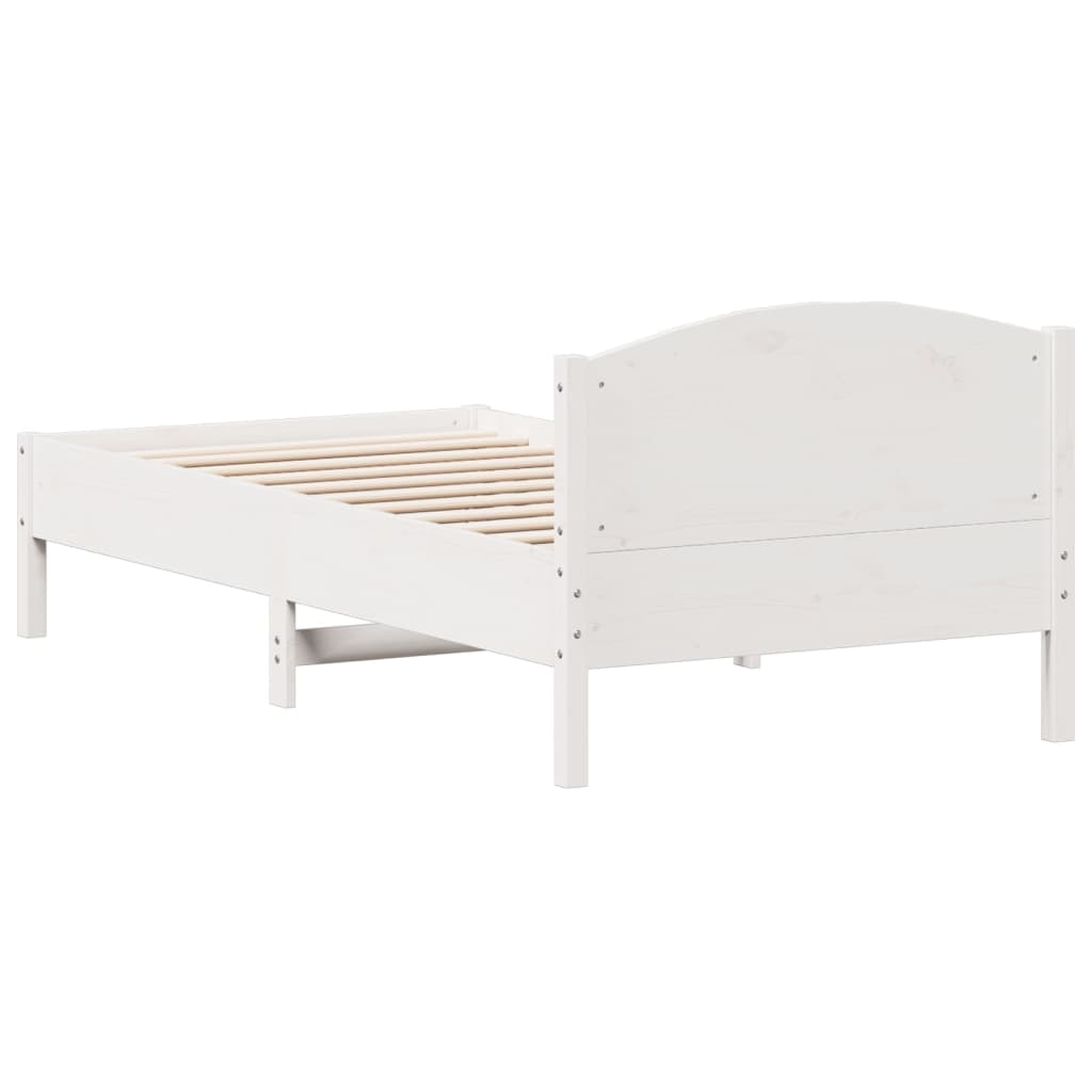 Bedframe Zonder Matras Massief Grenenhout