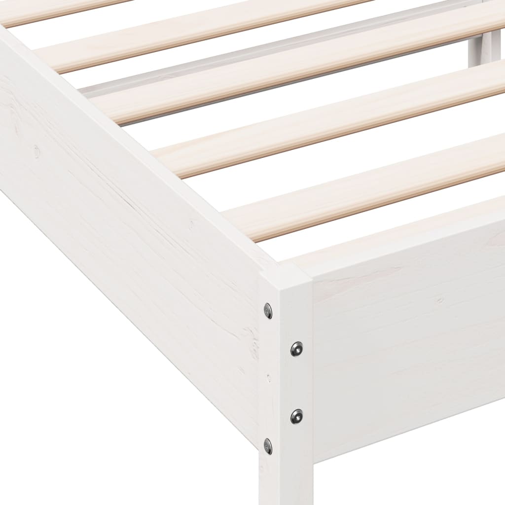 Bedframe Zonder Matras Massief Grenenhout