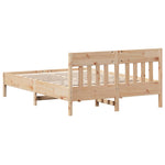 Bedframe Zonder Matras Massief Grenenhout