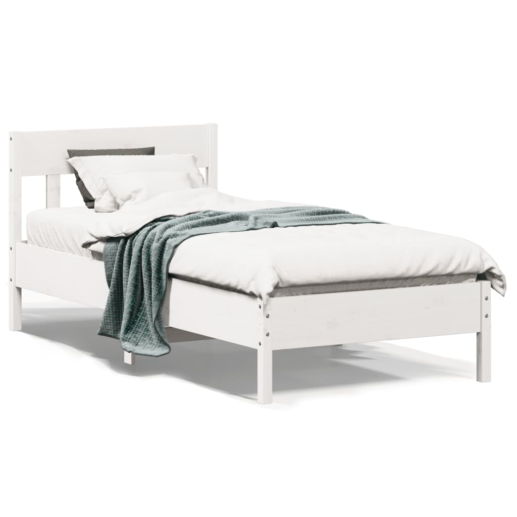 Bedframe Zonder Matras Massief Grenenhout