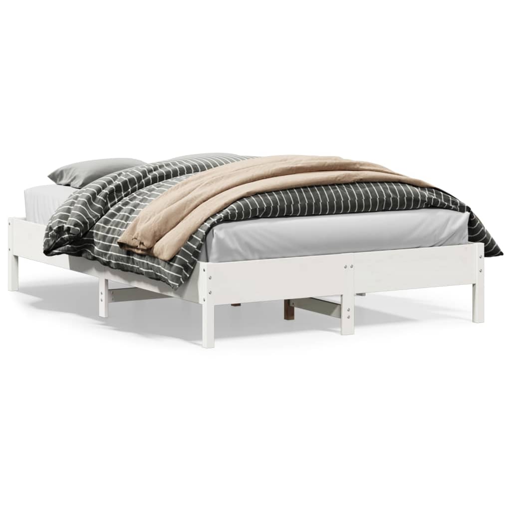 Bedframe Zonder Matras Massief Grenenhout