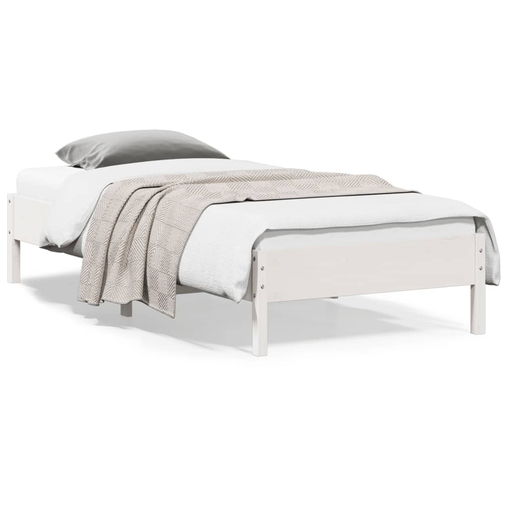 Bedframe Zonder Matras Massief Grenenhout