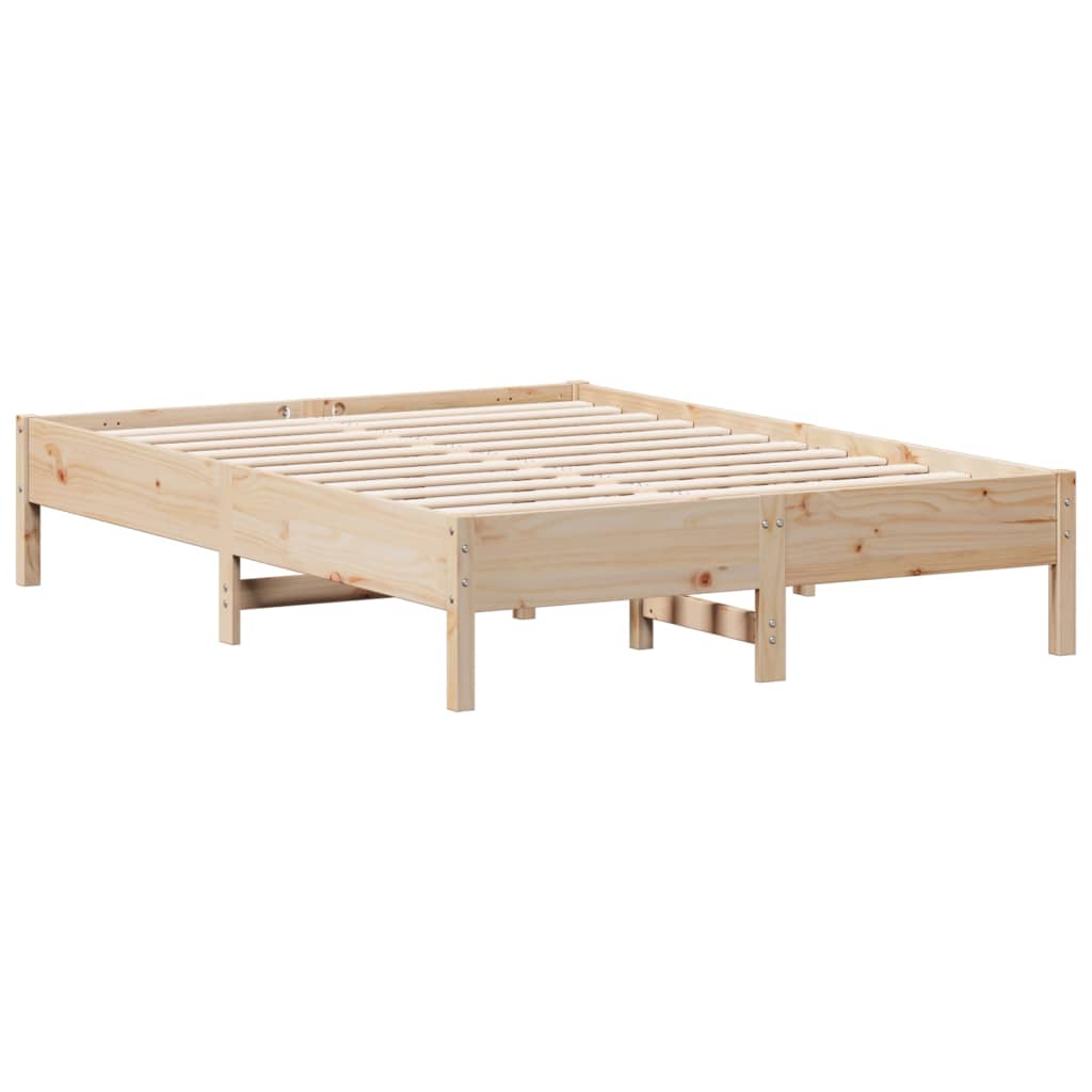 Bedframe Zonder Matras Massief Grenenhout