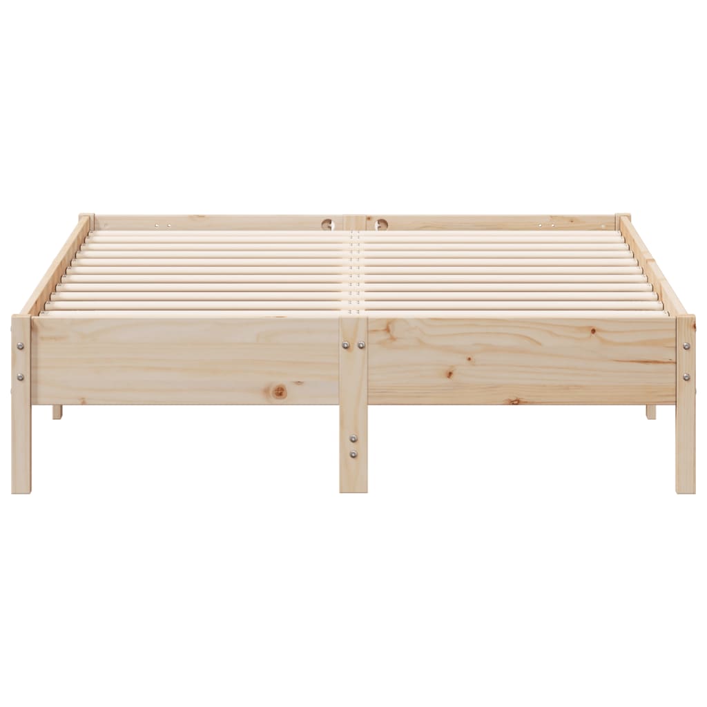 Bedframe Zonder Matras Massief Grenenhout