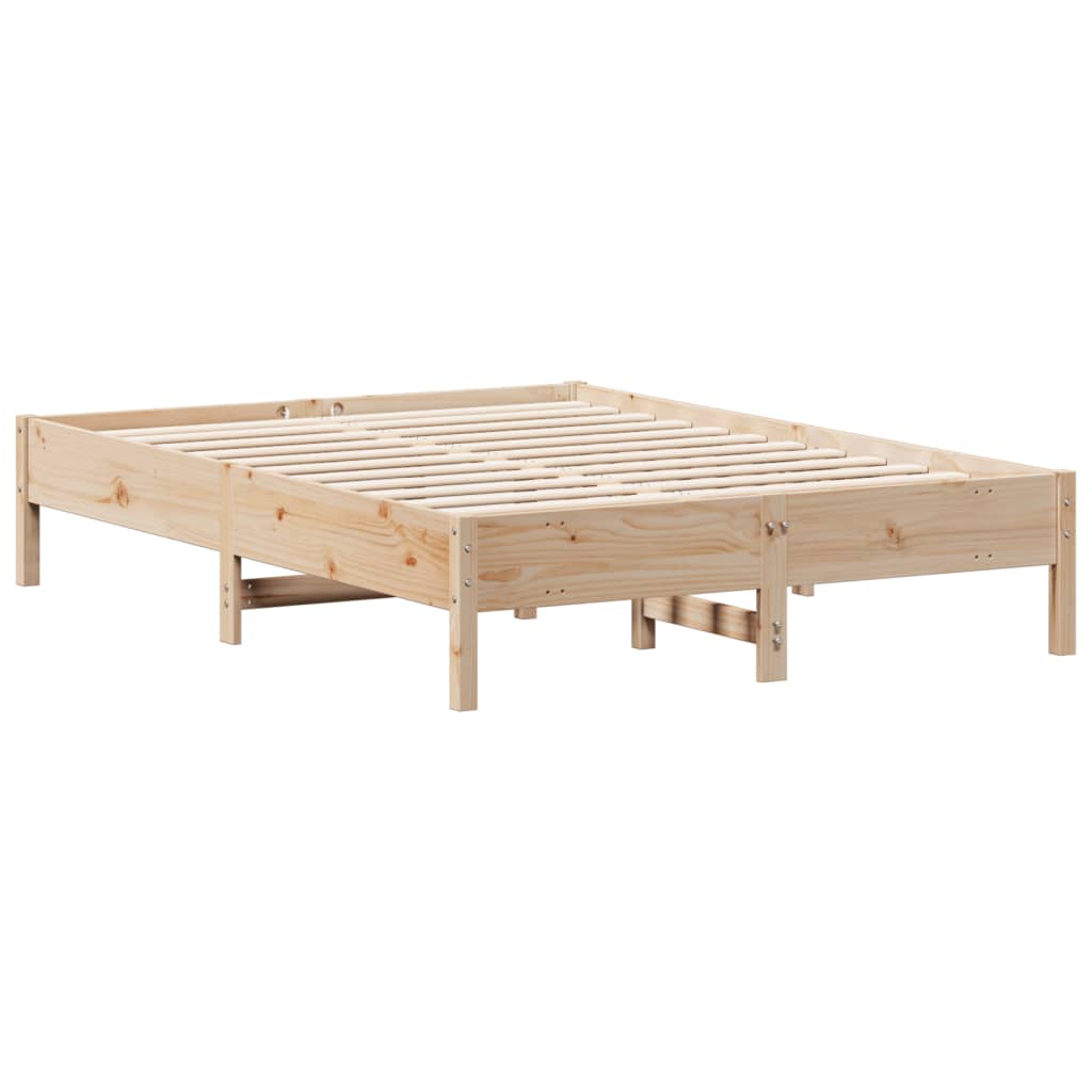 Bedframe Zonder Matras Massief Grenenhout