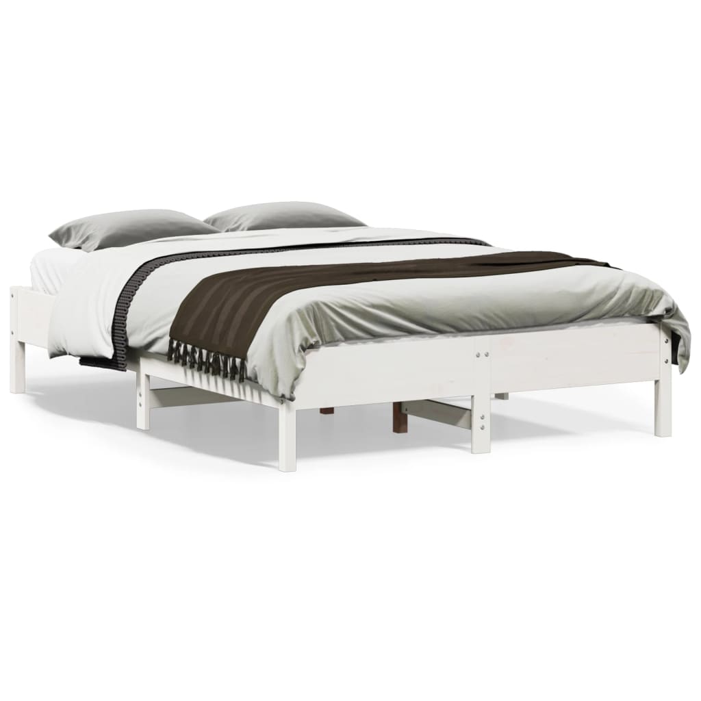 Bedframe Zonder Matras Massief Grenenhout