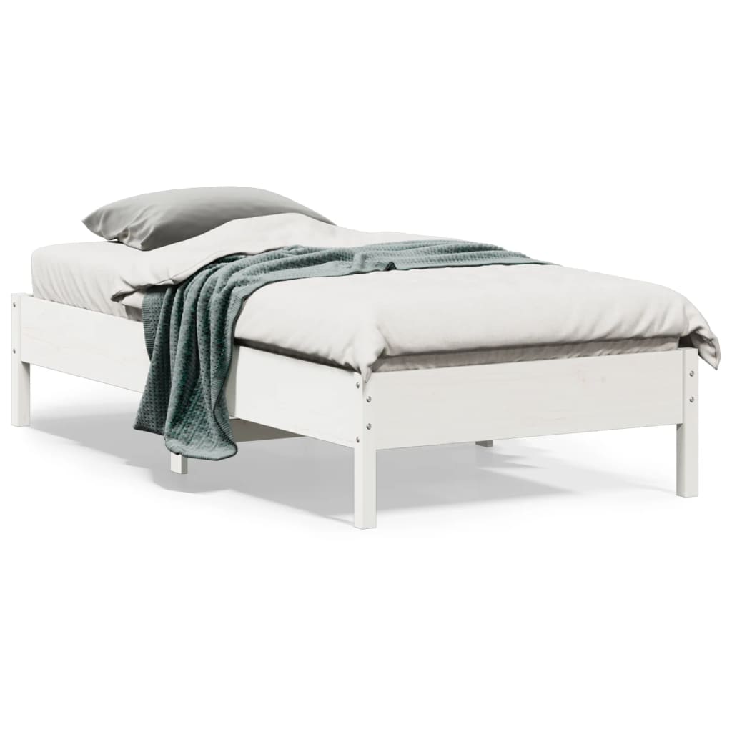 Bedframe Zonder Matras Massief Grenenhout