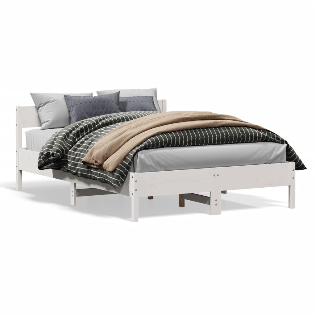 Bedframe Zonder Matras Massief Grenenhout