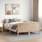 Bedframe Zonder Matras Massief Grenenhout
