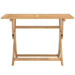 Tuintafel Inklapbaar 110X55X75 Cm Massief Acaciahout