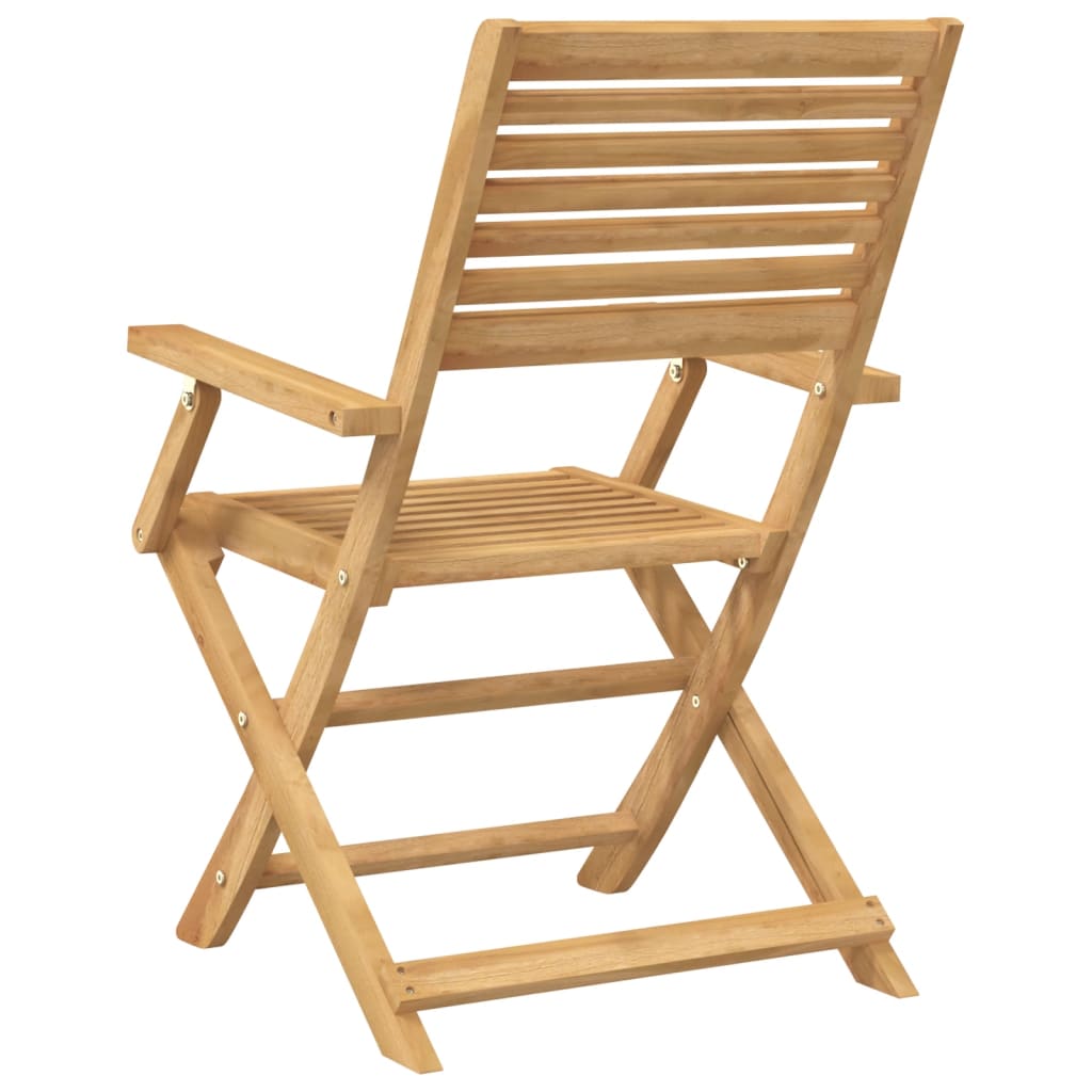 Tuinstoelen 4 St Inklapbaar 54,5X61,5X86,5 Cm Acaciahout