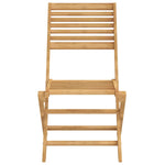 Tuinstoelen 2 St Inklapbaar 48,5X61,5X87 Cm Massief Acaciahout