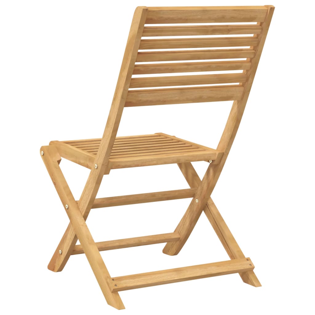 Tuinstoelen 2 St Inklapbaar 48,5X61,5X87 Cm Massief Acaciahout