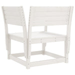 Tuinstoel Massief Grenenhout Wit