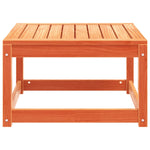 Tuinvoetenbank Massief Grenenhout Wasbruin