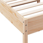 Bedframe Zonder Matras Massief Grenenhout