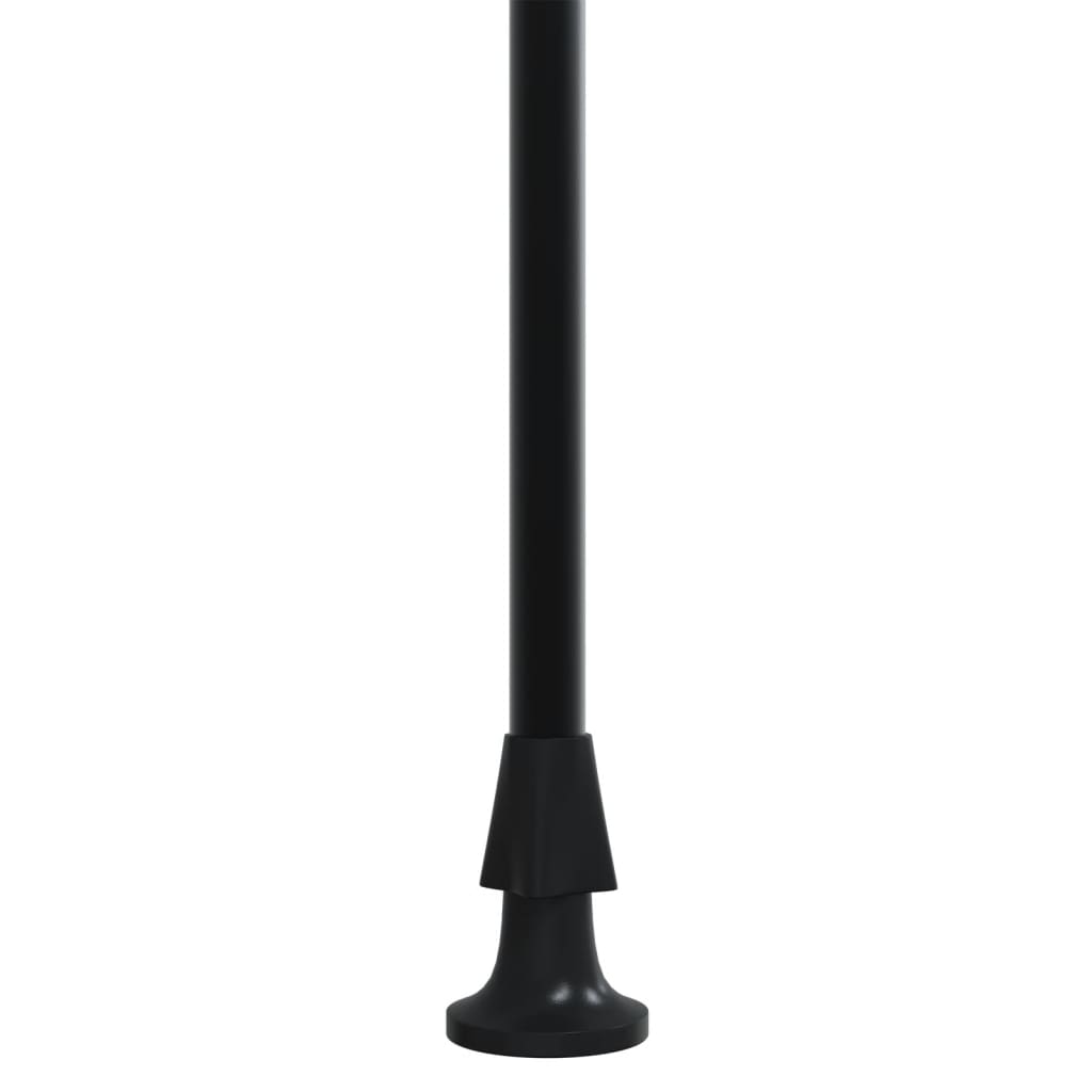 Luifel Uittrekbaar 150X150 Cm Stof En Staal Antracietkleurig