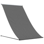 Luifel Uittrekbaar 100X150 Cm Stof En Staal Antracietkleurig