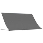 Luifel Uittrekbaar 300X150 Cm Stof En Staal Antracietkleurig