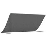 Luifel Uittrekbaar 300X150 Cm Stof En Staal Antracietkleurig