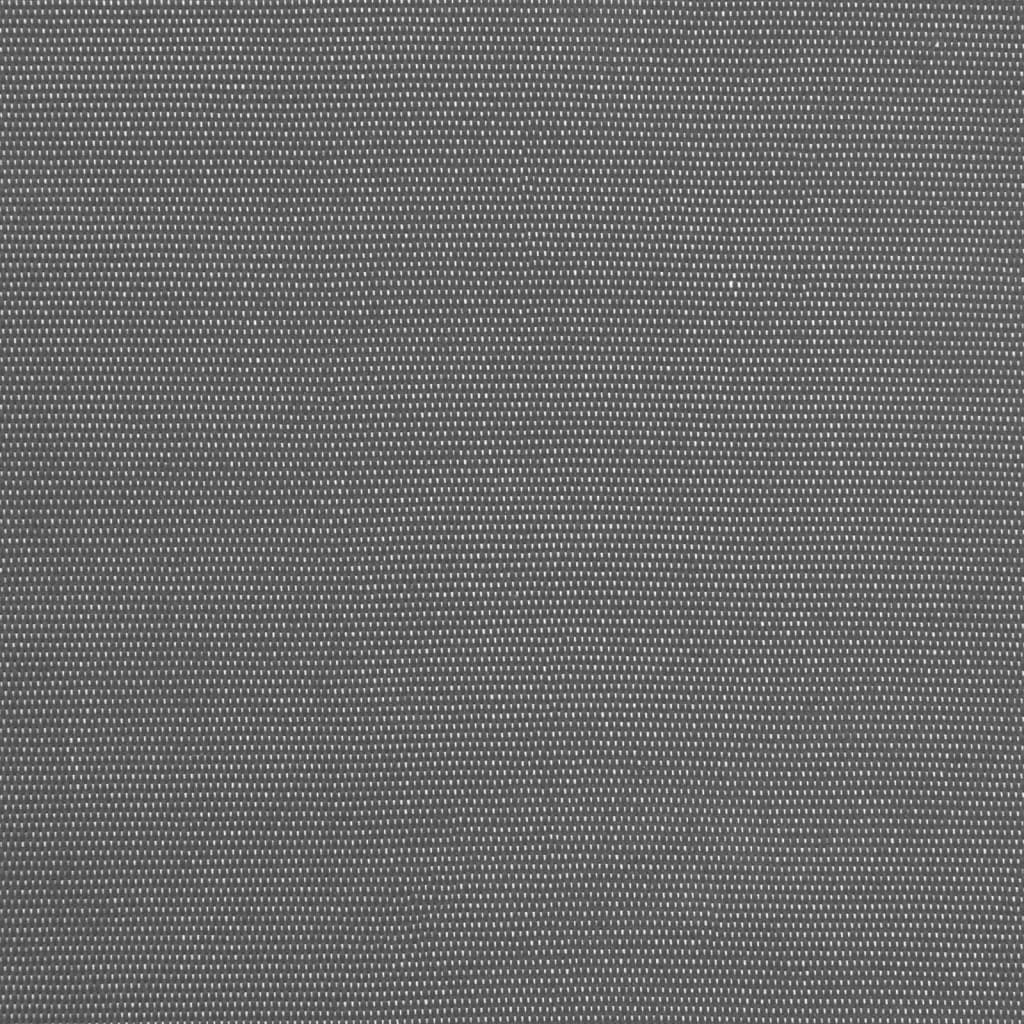 Luifel Uittrekbaar 400X150 Cm Stof En Staal Antracietkleurig