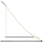 Luifel Uittrekbaar 150X150 Cm Stof En Staal Crèmekleurig
