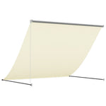 Luifel Uittrekbaar 250X150 Cm Stof En Staal Crèmekleurig