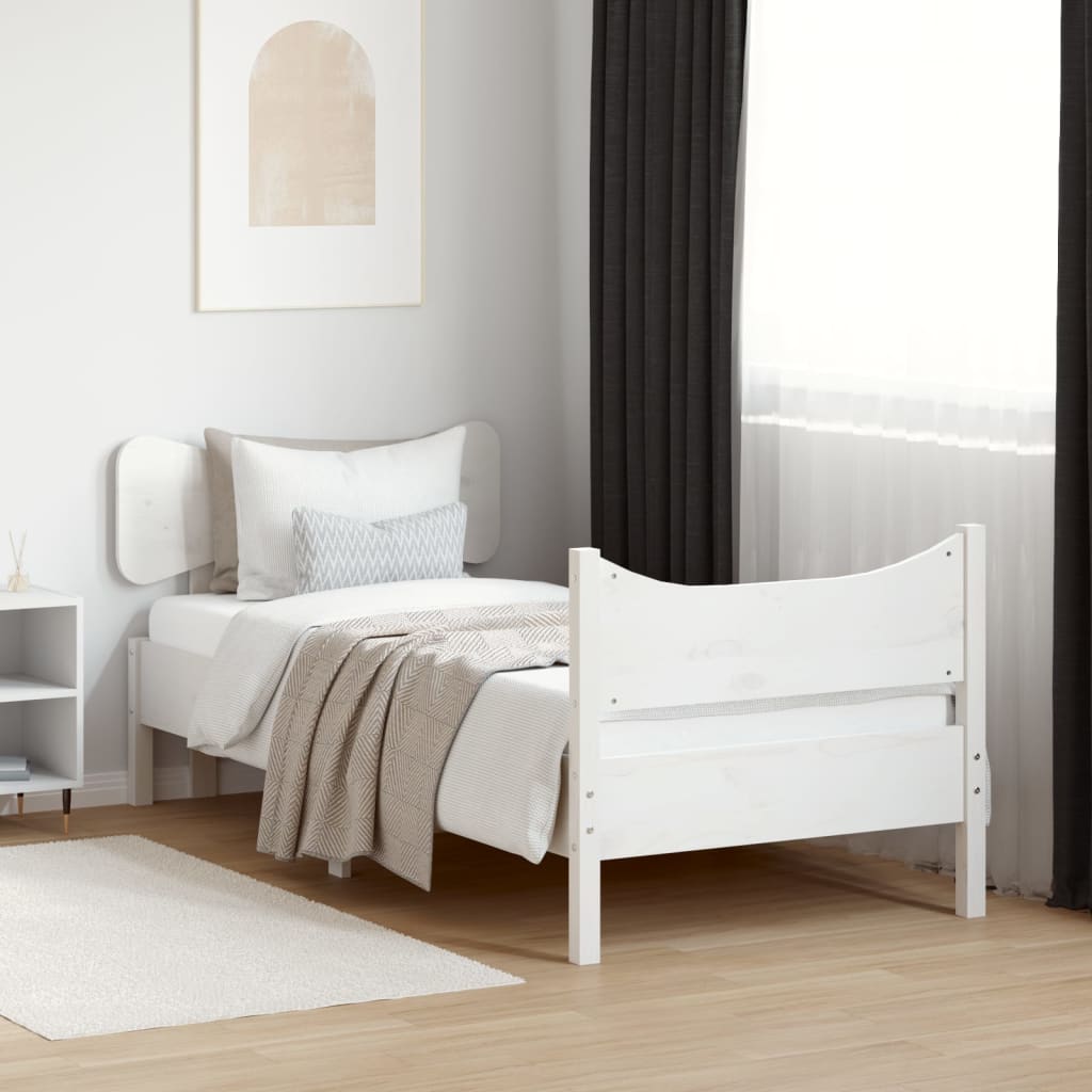 Bedframe Zonder Matras Massief Grenenhout