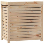 Oppottafel Met Schappen 82,5X50X86,5 Cm Massief Grenenhout