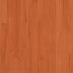 Tuinbank 2-Zits 134X60X62 Cm Massief Grenenhout Wasbruin