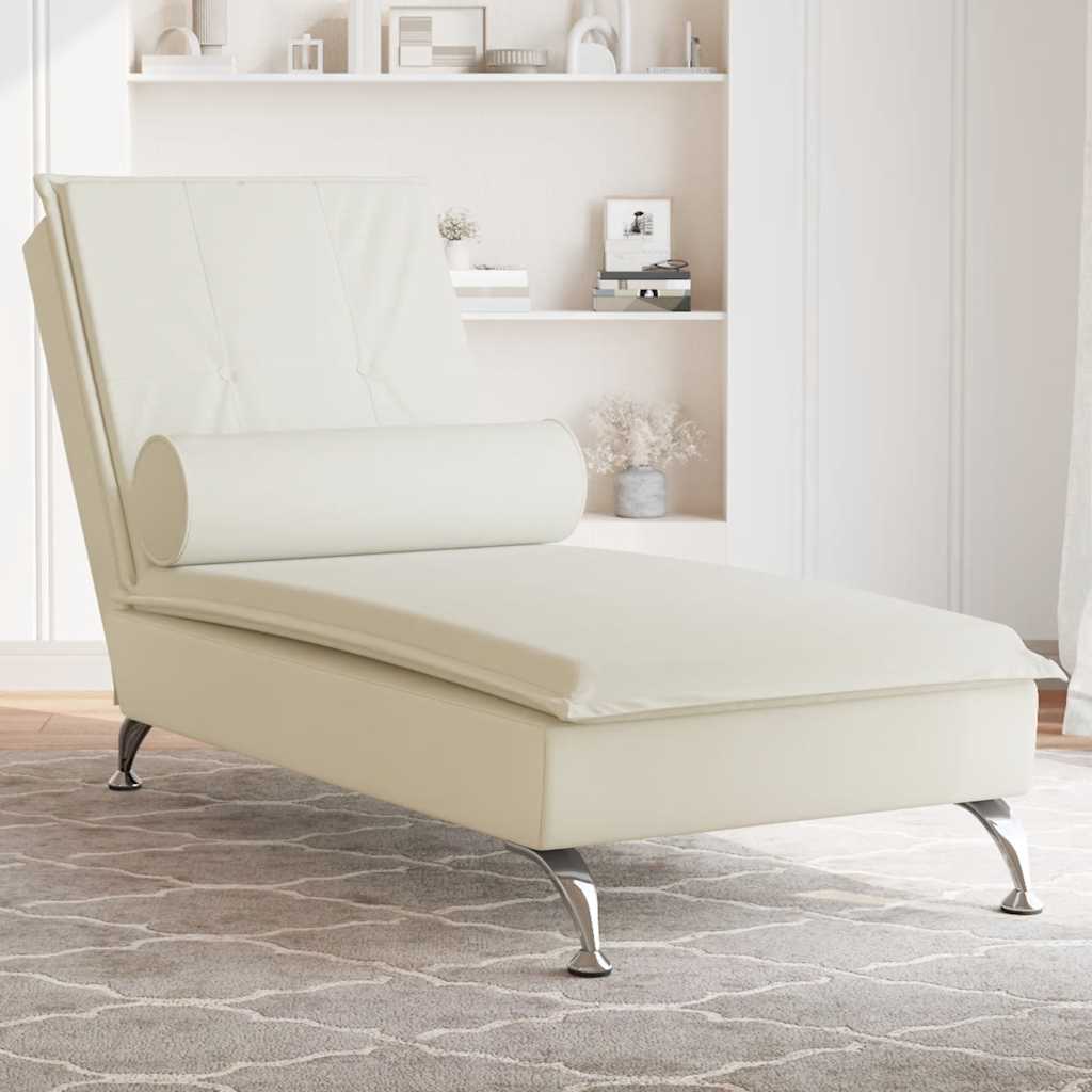 Massage Chaise Longue Met Bolster Fluweel