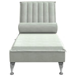 Massage Chaise Longue Met Bolster Fluweel