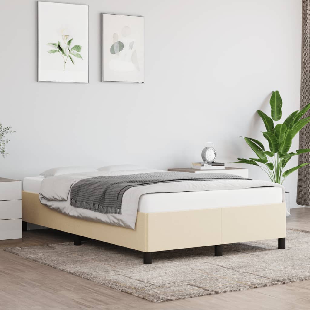 Bedframe Stof Crème