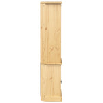 Hoge Kast Corona 74X38X170 Cm Massief Grenenhout