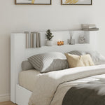 Hoofdbordkast Met Led-Verlichting 180X16,5X103,5 Cm