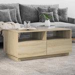 Salontafel Met Led-Verlichting Kleurig