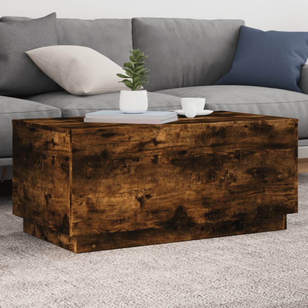 Salontafel Met Led-Verlichting Kleurig