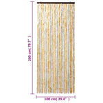 Vliegengordijn 100X200 Cm Chenille Beige