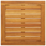 3-Delige Bistroset Poly Rattan En Acaciahout Beige