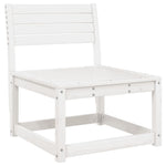 8-Delige Loungeset Massief Grenenhout Wit