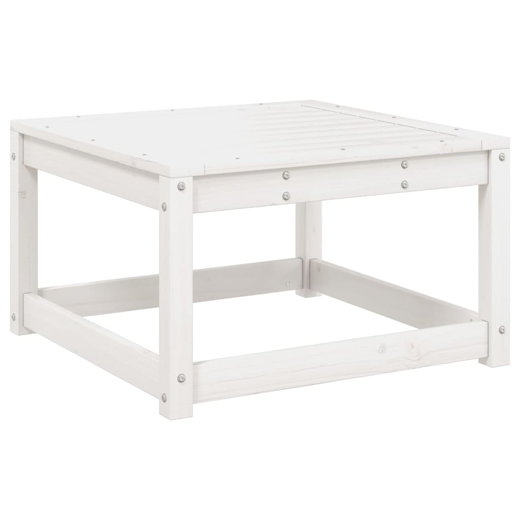 8-Delige Loungeset Massief Grenenhout Wit