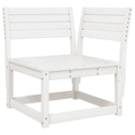 6-Delige Loungeset Massief Grenenhout Wit