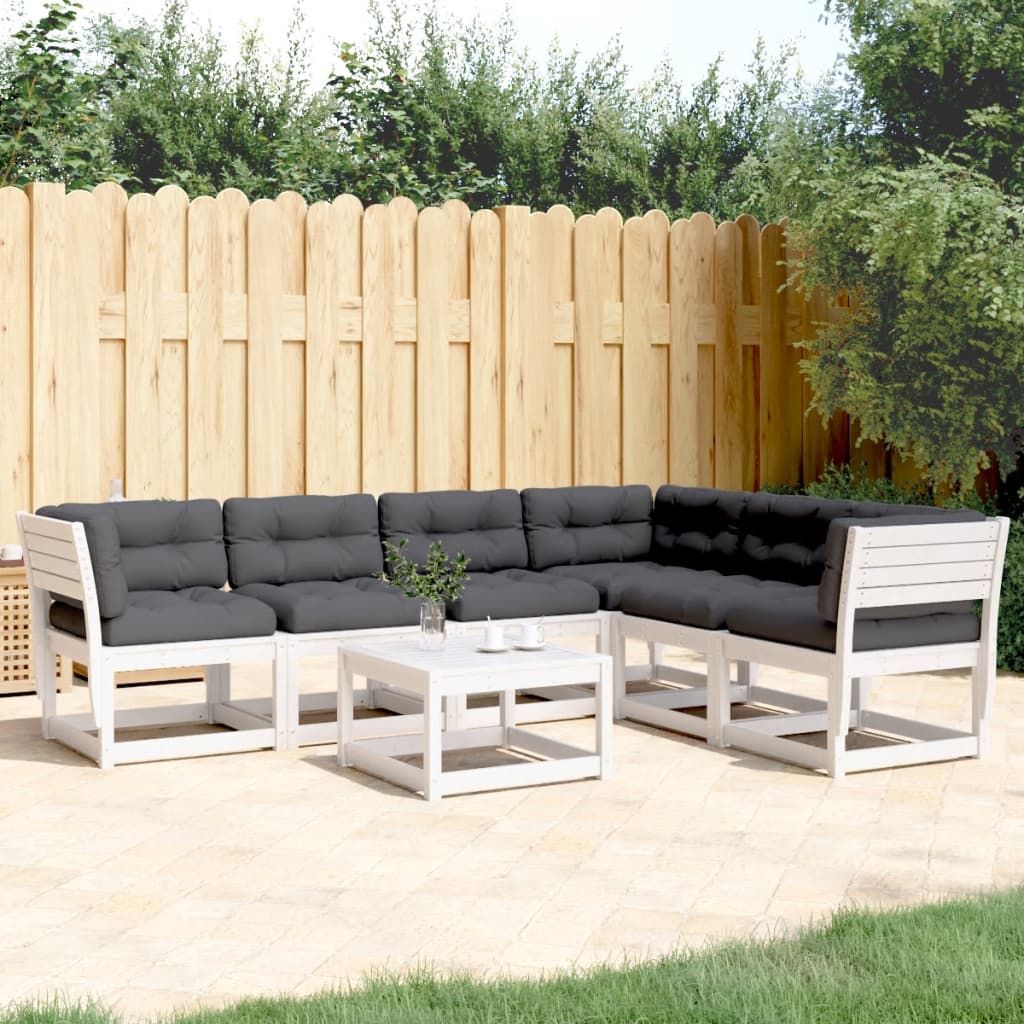 Loungeset Massief Grenenhout