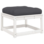 6-Delige Loungeset Met Kussens Massief Grenenhout