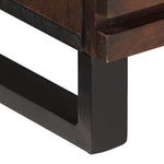 Tv-Meubel 70X34X46 Cm Massief Mangohout Bruin