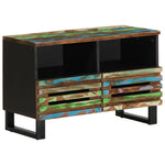 Tv-Meubel 70X34X46 Cm Massief Mangohout Bruin