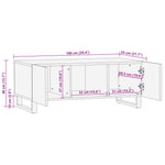 Salontafel 100X55X40 Cm
