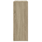 Dressoir 60X31X84 Cm Bewerkt Hout Kleurig