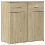 Dressoir 79X38X80 Cm Bewerkt Hout Kleurig