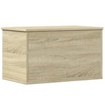 Opbergbox 60X35X35 Cm Bewerkt Hout Sonoma Eikenkleurig